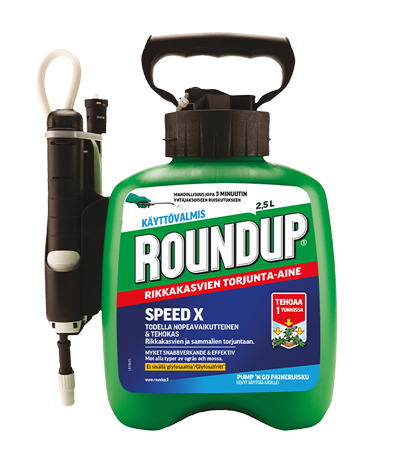 Roundup Speed X 2,5L säästöpakkaus
