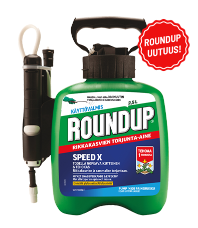 Roundup Speed X 2,5L säästöpakkaus